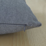 Cushion cover cotton 45x45 gray 5062