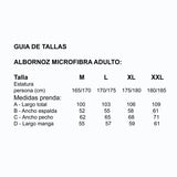Albornoz microfibra adulto coral