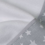 Crib sheet set flannel giraffe 378 white/gray