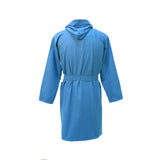 Children's microfiber bathrobe in blue