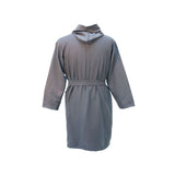 Peignoir enfant en microfibre gris
