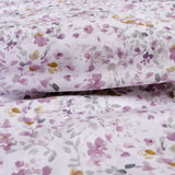 Housse de couette ajustable fleurs