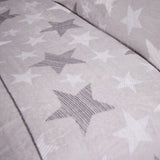 Draps en soie grise