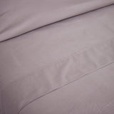 Ensemble de draps en percale de coton 200 fils beige