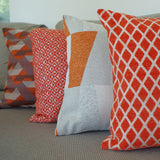 Pillow cover 43x43 21135 orange