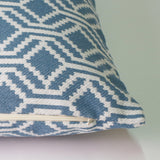 Housse de coussin 43x43 22038 turquoise