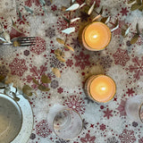 Christmas tablecloth fabric