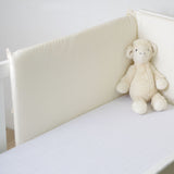 Protège-berceau uni beige