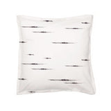 Housse de coussin tricotée en coton noué