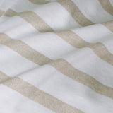 Housse de coussin tricotée en coton Pals beige