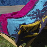 Serviette de plage wanem en velours