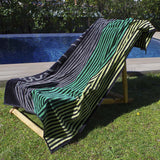 Serviette de plage extrême en velours