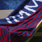 Serviette de plage en velours été 24