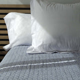 Couette en coton 717 bleu