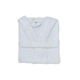 Classic white children's bathrobe