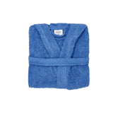 Children's bathrobe in blue color