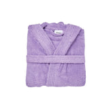 Lavender kids' bathrobe