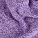 Lavender kids' bathrobe