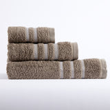3-piece towel set T-200 taupe