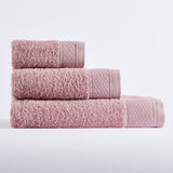 Rose Ensemble de serviettes 3 pièces Carrie