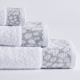 Ensemble de serviettes Samanta blanches 3 pièces