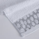 Ensemble de serviettes Samanta blanches 3 pièces