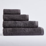 Lead gray cotton towel 550 gr/m2