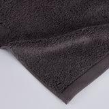 Lead gray cotton towel 550 gr/m2