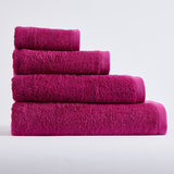 550 gr/m2 raspberry cotton towel