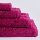 550 gr/m2 raspberry cotton towel