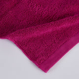 550 gr/m2 raspberry cotton towel