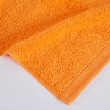 Serviette en coton mandarine 550 gr/m2