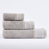 3-piece towel set nova 315 gray