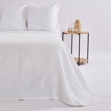 Couvre-lit jacquard 1359 blanc