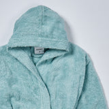 Peignoir enfant aigue-marine
