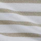 Housse de couette tricotée en coton beige pals