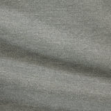 Housse de couette en tricot de coton gris chiné doux