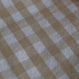 Torchon de cuisine en coton beige pack 3 unités