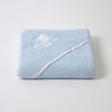 Cape de bain ours lunaire 386 bleu