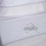 Ensemble de draps pour berceau Moon Bear 386 bco/gris