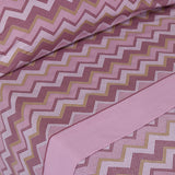 Parure de lit rose Riga