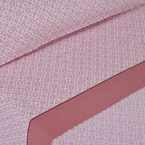 Ensemble de draps roses Alexia