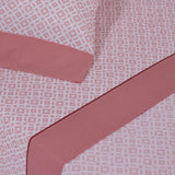 Ensemble de draps roses Alexia