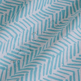 Turquoise eco stain-resistant tablecloth