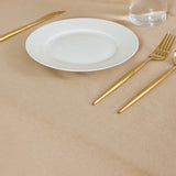 Nappe en coton beige