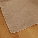 Serviettes en coton beige pack 4 unités