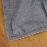 Serviettes en coton gris, lot de 4 unités