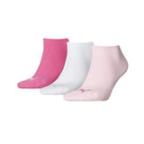 Puma chaussettes sneaker unies roses 3 paires