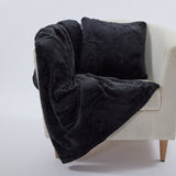 Oslo lead coral fleece pillowcase