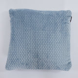 Coral fleece pillowcase Oslo ice blue
